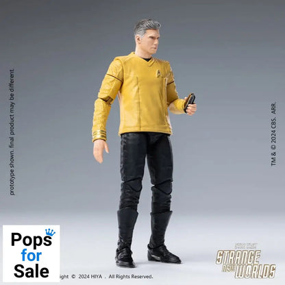 Star Trek Strange New Worlds Exquisite Mini Series  Actionfigur 1/18 Pike 11 cm