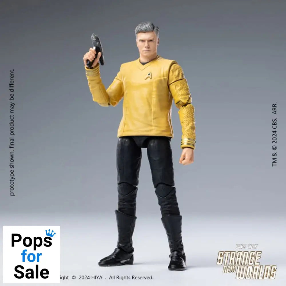 Star Trek Strange New Worlds Exquisite Mini Series Actionfigur 1/18 Pike 11 cm Action figures
