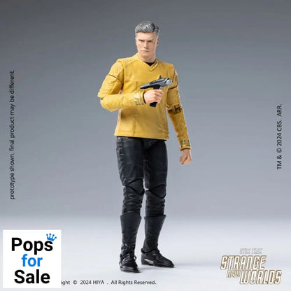 Star Trek Strange New Worlds Exquisite Mini Series  Actionfigur 1/18 Pike 11 cm