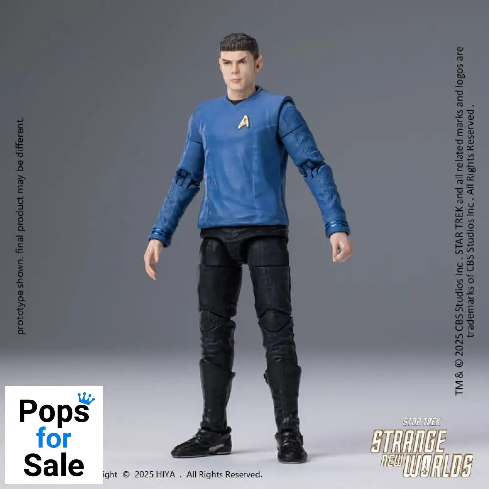 Star Trek Strange New Worlds Exquisite Mini Series  Actionfigur 1/18 Spock 11 cm