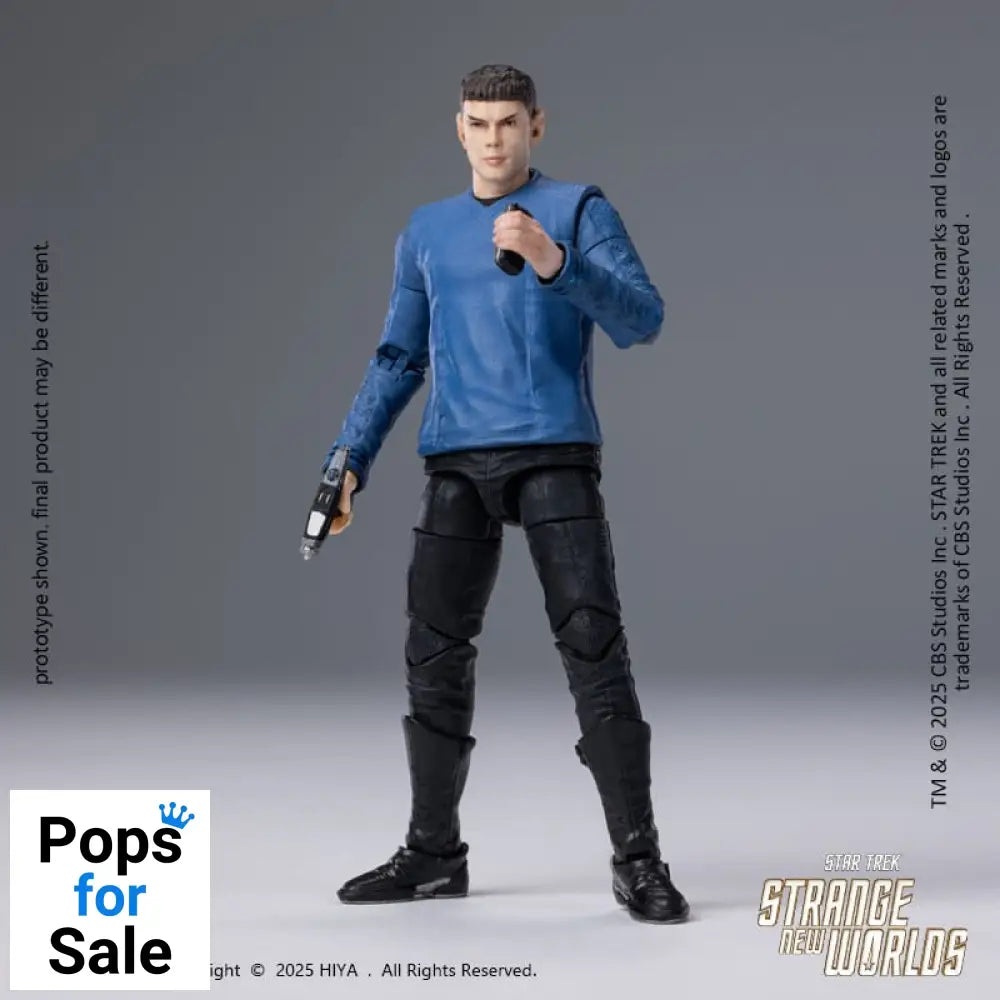 Star Trek Strange New Worlds Exquisite Mini Series  Actionfigur 1/18 Spock 11 cm