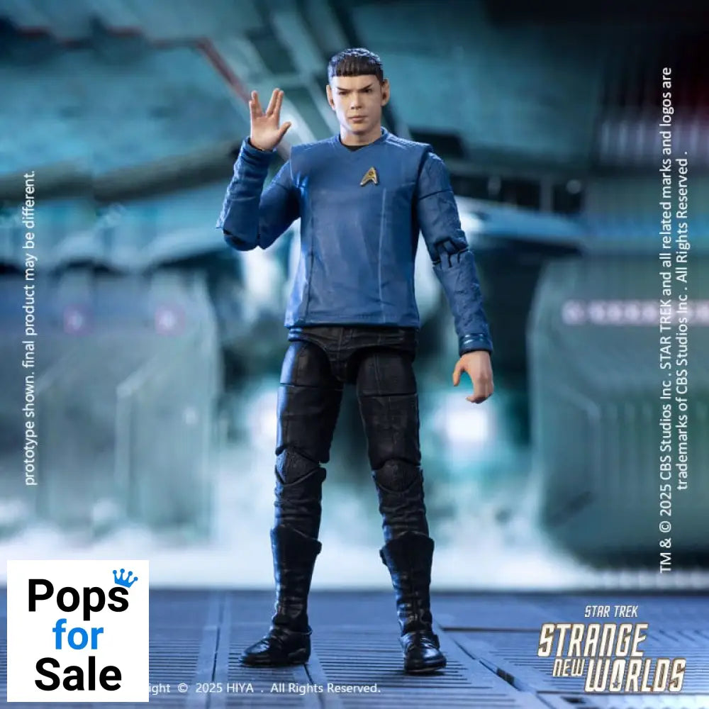 Star Trek Strange New Worlds Exquisite Mini Series  Actionfigur 1/18 Spock 11 cm