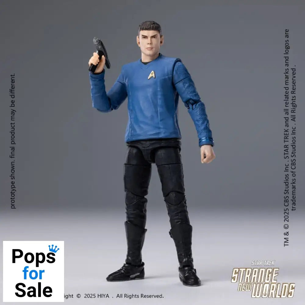 Star Trek Strange New Worlds Exquisite Mini Series  Actionfigur 1/18 Spock 11 cm
