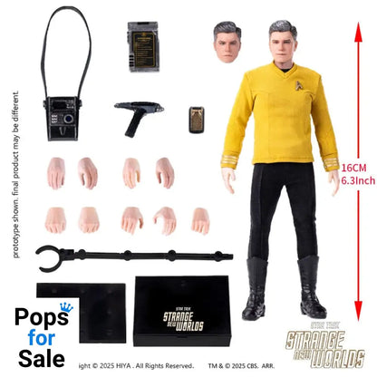 Star Trek Strange New Worlds Exquisite Super Series  Actionfigur 1/12 Pike 16 cm
