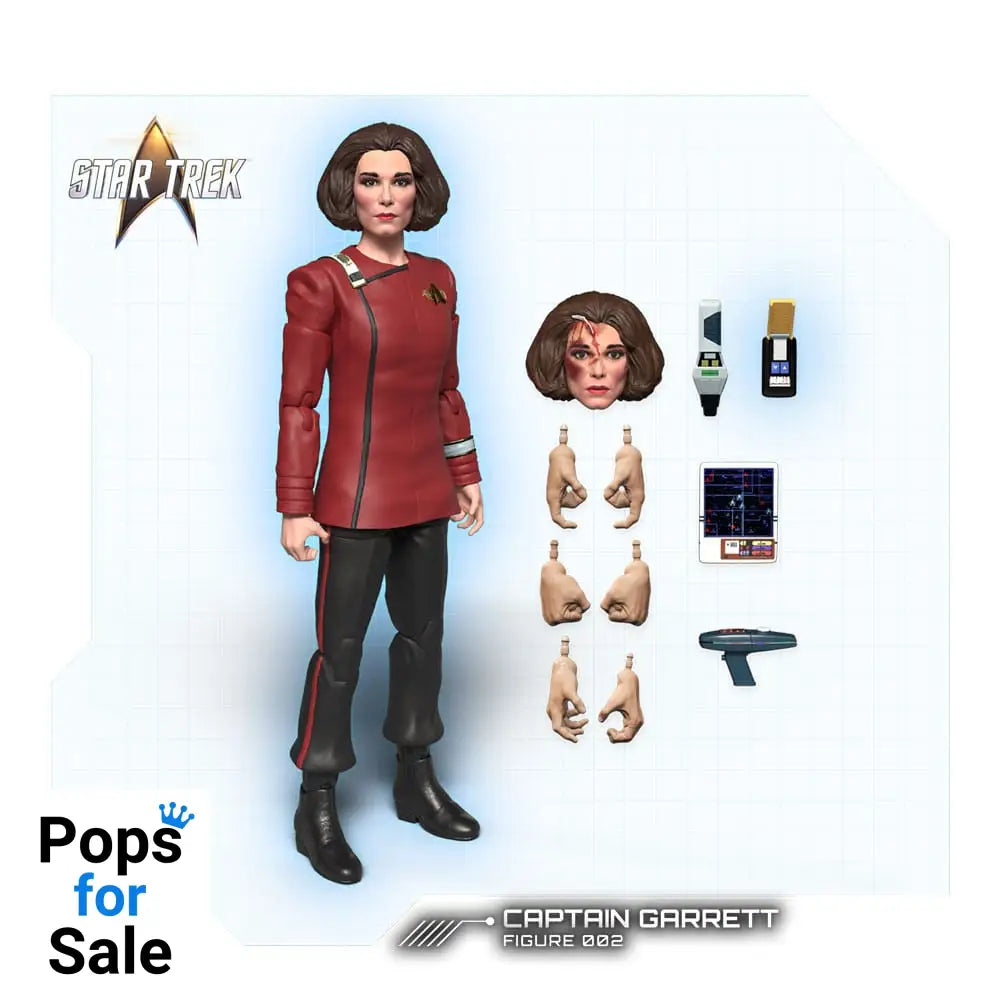 Star Trek: The Next Generation Action Figure 1/12 Captain Garrett 16 cm