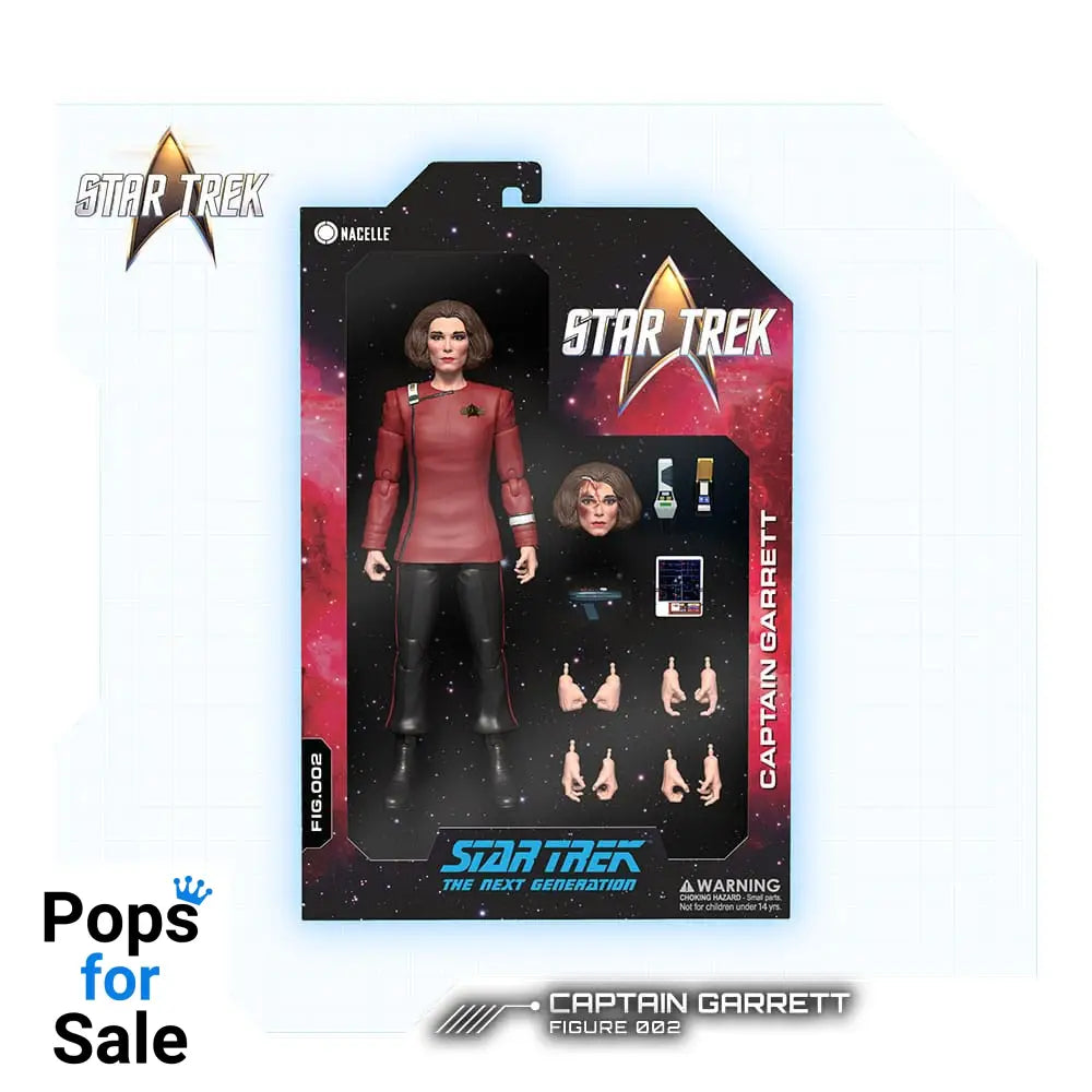 Star Trek: The Next Generation Action Figure 1/12 Captain Garrett 16 cm Action figures