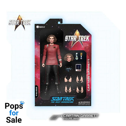 Star Trek: The Next Generation Action Figure 1/12 Captain Garrett 16 cm Action figures