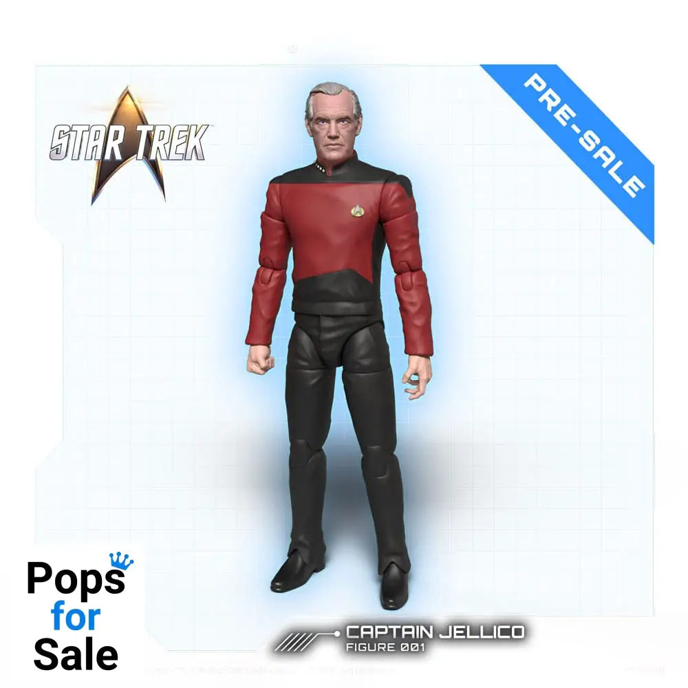 Star Trek: The Next Generation Action Figure 1/12 Captain Jellico 16 cm