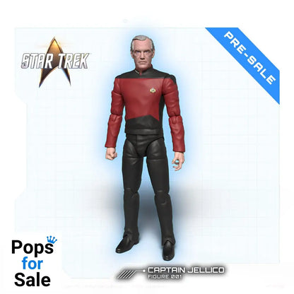 Star Trek: The Next Generation Action Figure 1/12 Captain Jellico 16 cm