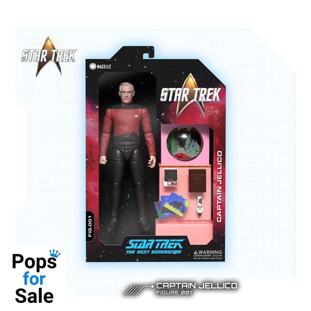 Star Trek: The Next Generation Action Figure 1/12 Captain Jellico 16 cm