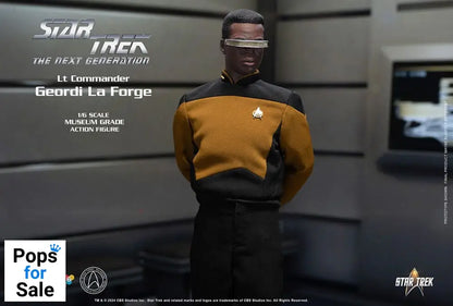 Star Trek: The Next Generation Action Figure 1/6 Lt. Commander Geordi La Forge (Essentials Version) 28 cm
