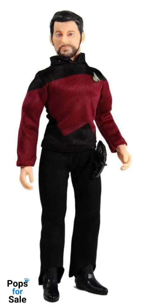 Star Trek TNG Action Figure Cmdr Will Riker 20 cm