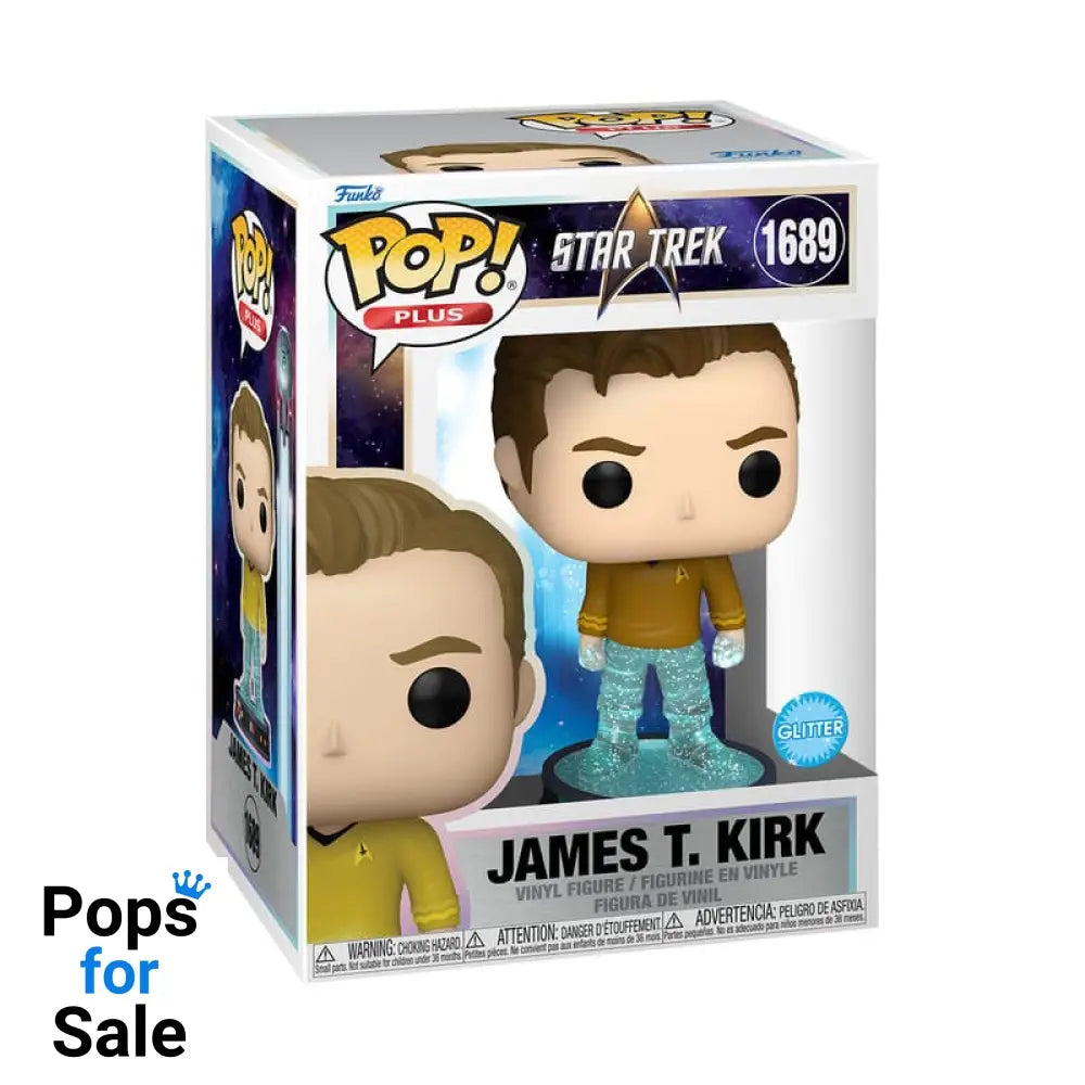 Star Trek Transporter POP! Plus Movies Vinyl Figure Kirk 9 cm