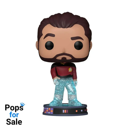 Star Trek Transporter POP! Plus Movies Vinyl Figure Riker 9 cm