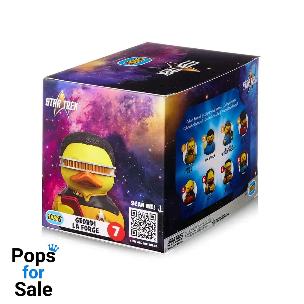 Star Trek Tubbz PVC Figure Geordi La Forge Boxed Edition 10 cm