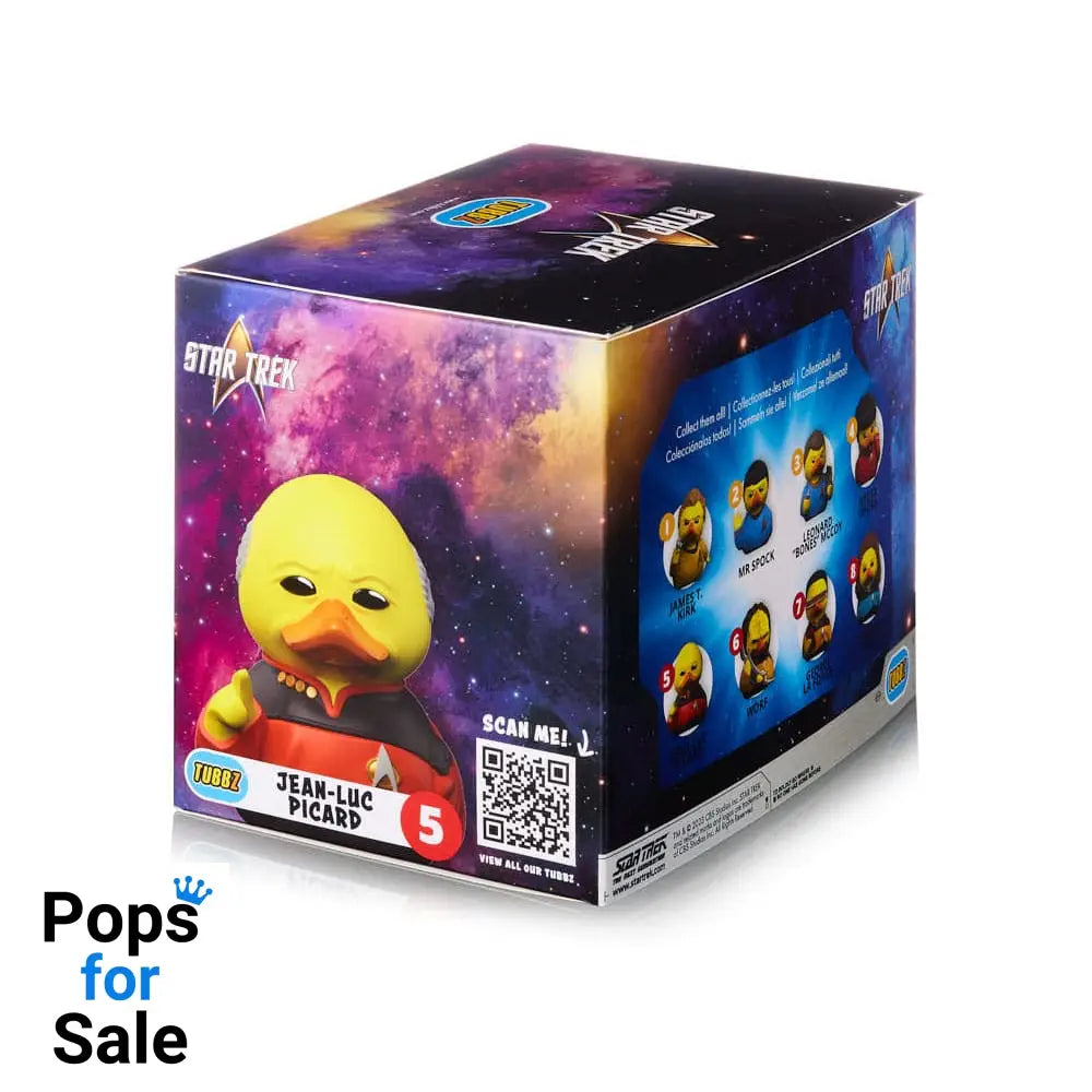 Star Trek Tubbz PVC Figure Jean-Luc Picard Boxed Edition 10 cm