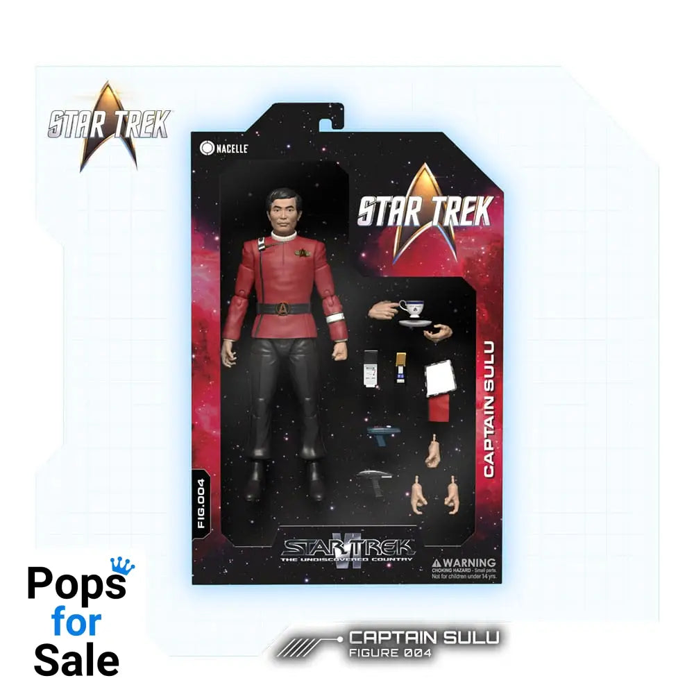 Star Trek VI: The Undiscovered Country Action Figure 1/12 Captain Sulu 16 cm Action figures