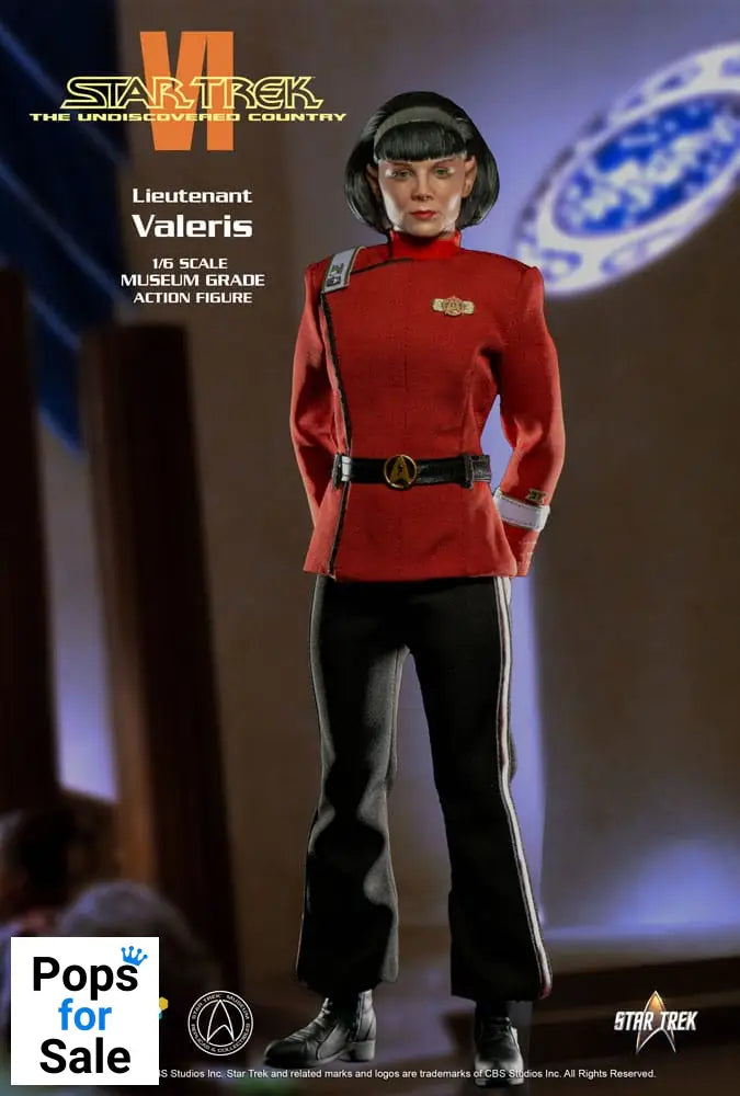 Star Trek VI: The Undiscovered Country Action Figure 1/6 Lieutenant Valeris 28 cm