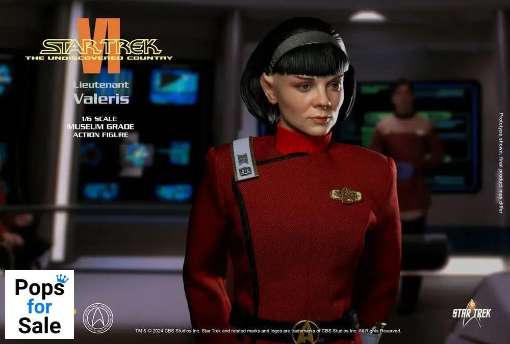 Star Trek VI: The Undiscovered Country Action Figure 1/6 Lieutenant Valeris 28 cm