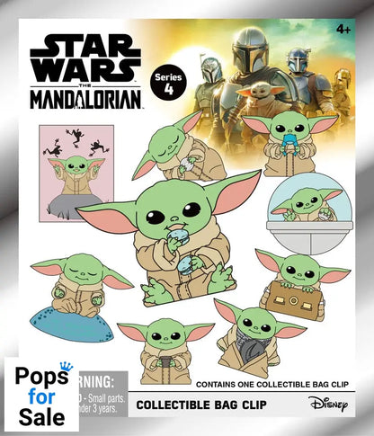 Star Wars 3D Foam Bag Clips Best of Grogu Series 1 Display (24)