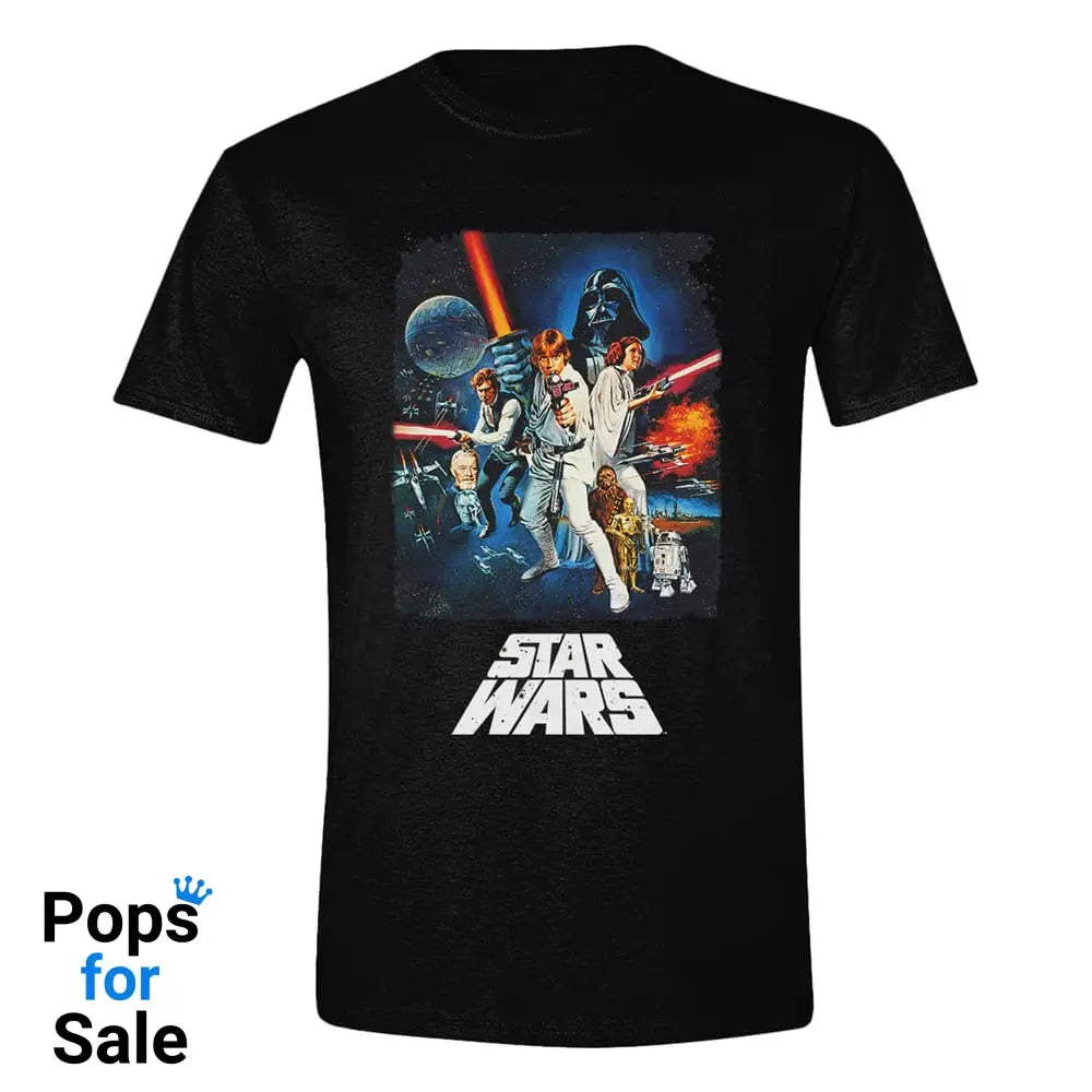 Star Wars A New Hope T-Shirt Retro Poster