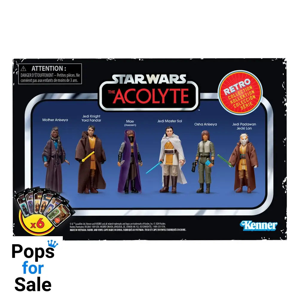 Star Wars: Acolyte Retro Collection Action Figure 6-Pack 10 cm