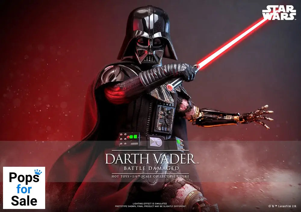 Star Wars Action Figure 1/6 Darth Vader (Battle Damaged) 35 cm