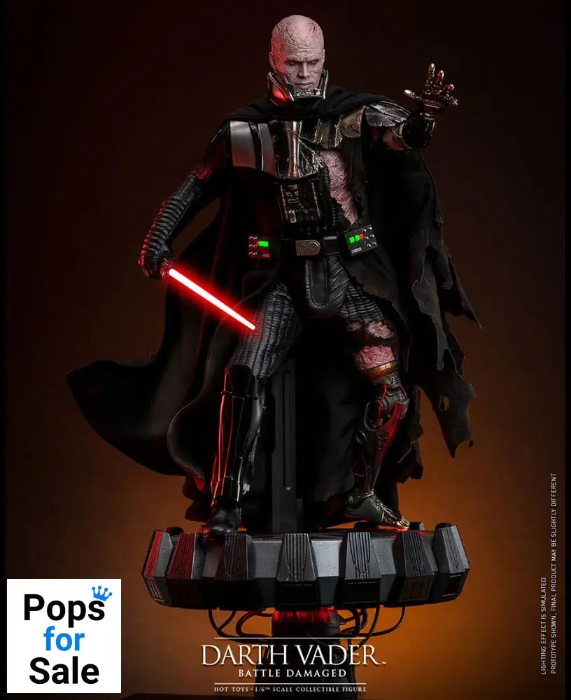 Star Wars Action Figure 1/6 Darth Vader (Battle Damaged) 35 cm