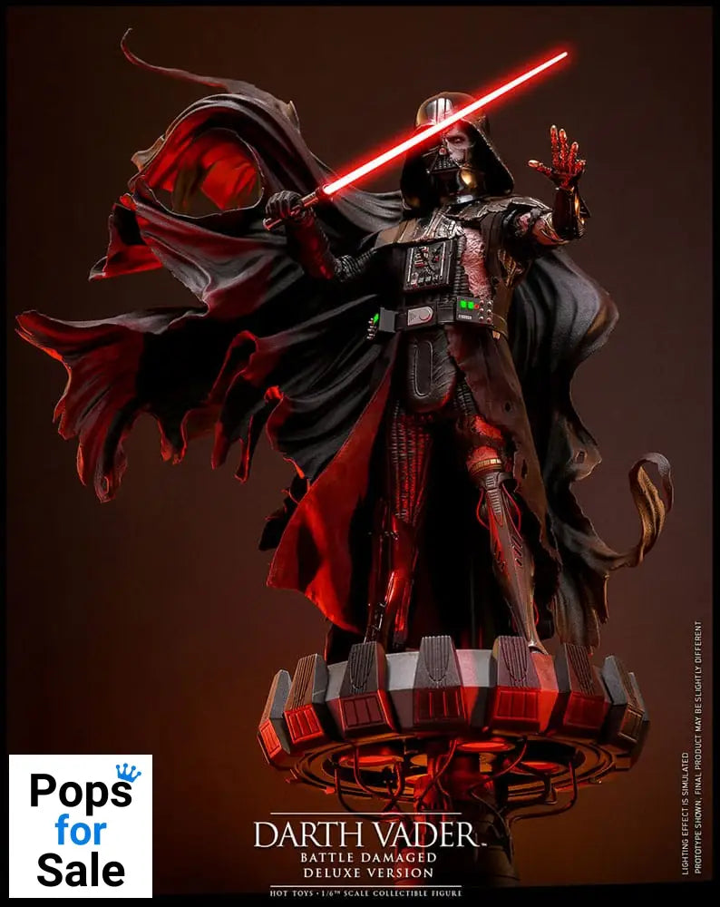 Star Wars Action Figure 1/6 Darth Vader (Battle Damaged) Deluxe Version 35 cm