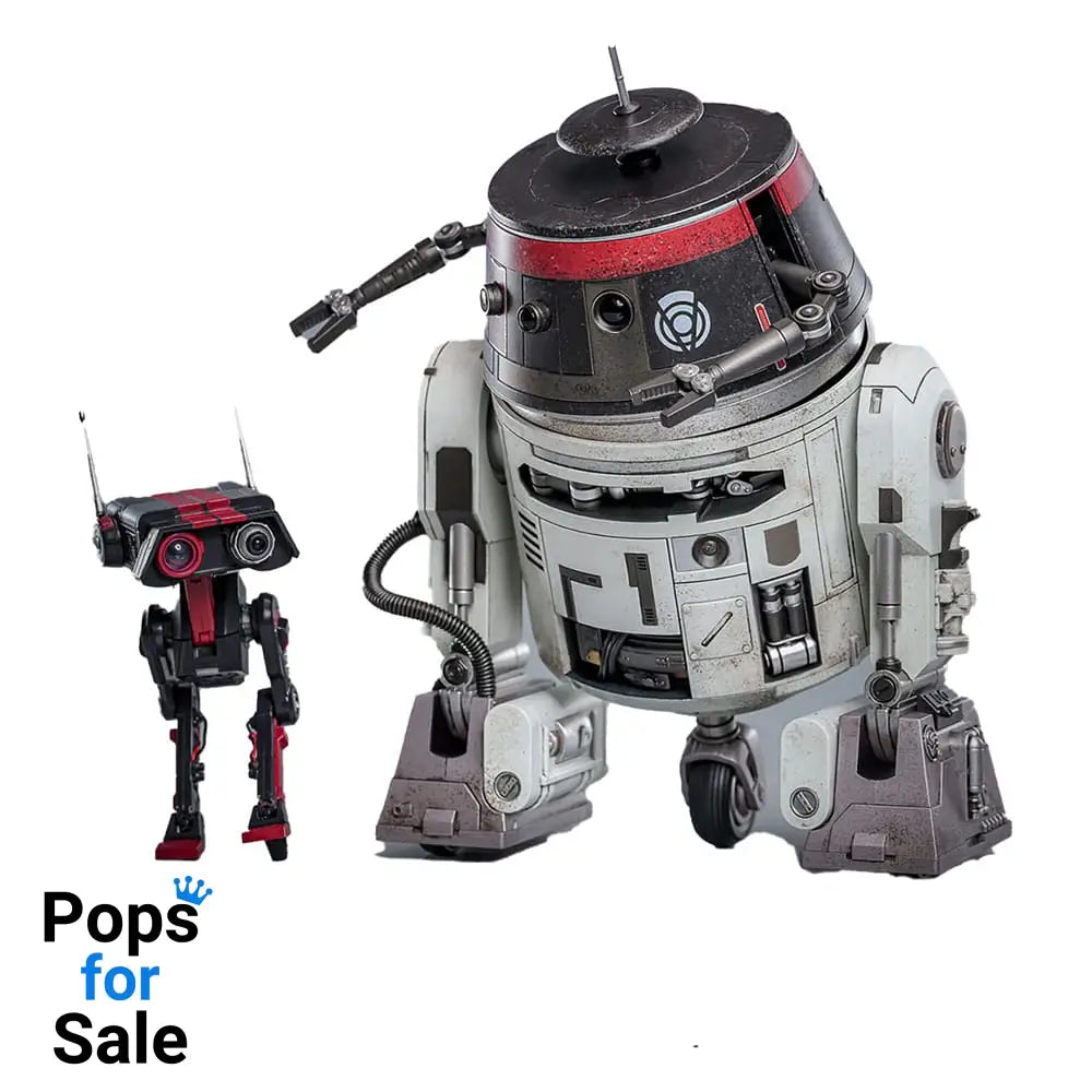 Star Wars Action Figure Set 1/6 Chopper (C1-10P&trade;) & BD-1&trade; (Imperial Disguise) 18 cm & 8 cm