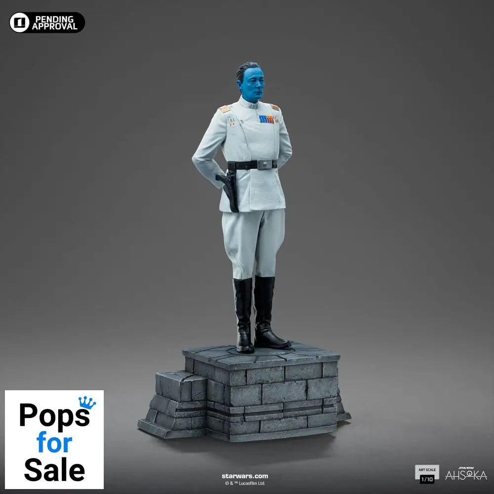 Star Wars Ahsoka Art Scale Statue 1/10 Grand Admiral Thrawn 25 cm