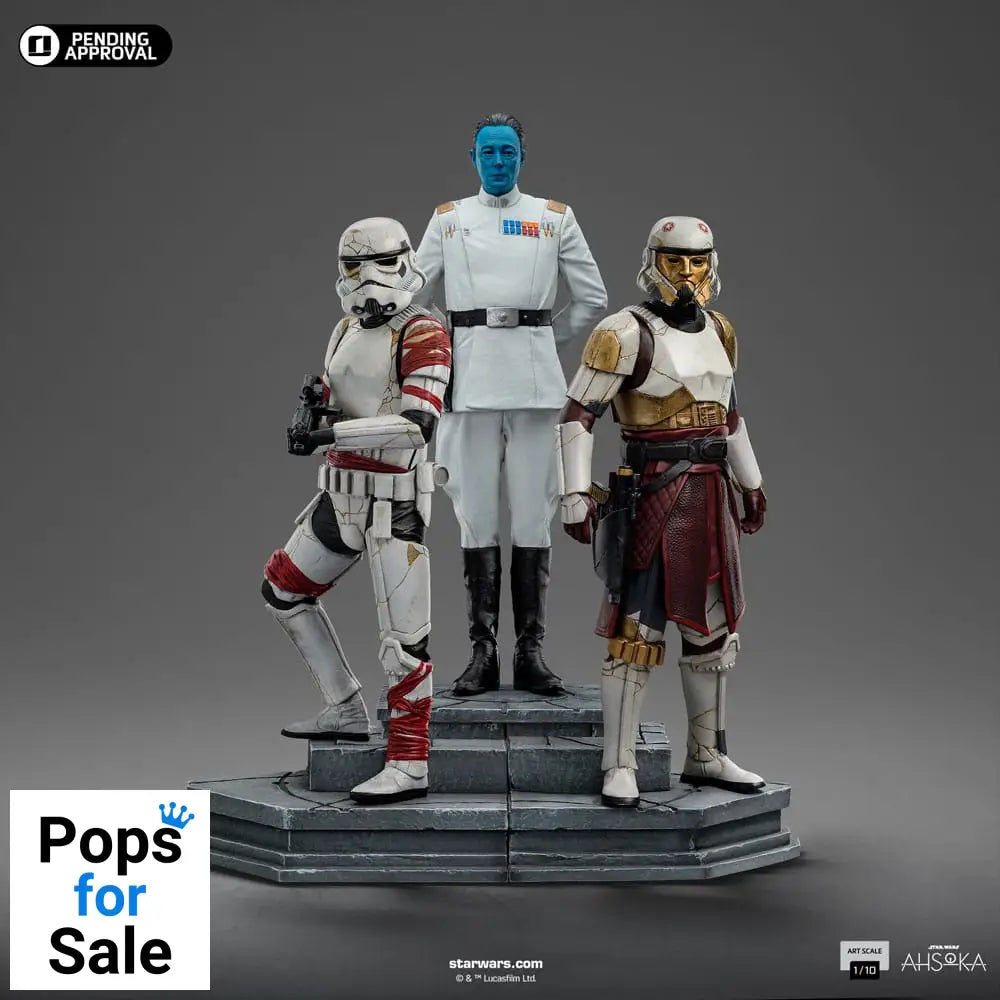 Star Wars Ahsoka Art Scale Statue 1/10 Grand Admiral Thrawn 25 cm