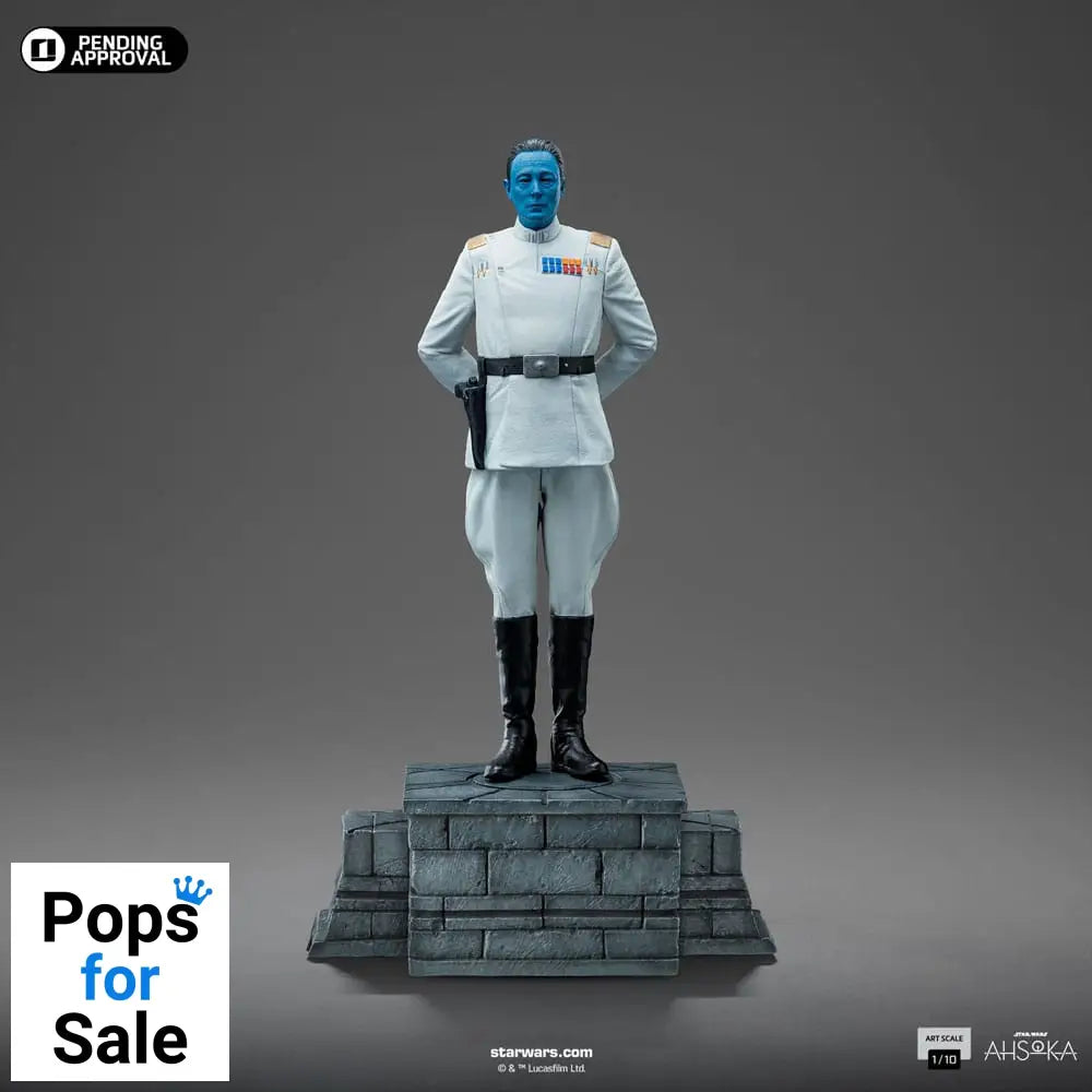 Star Wars Ahsoka Art Scale Statue 1/10 Grand Admiral Thrawn 25 cm