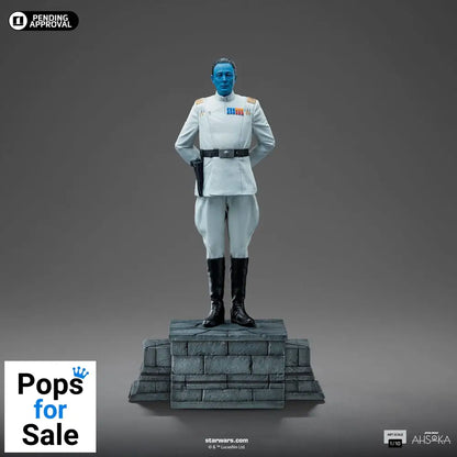Star Wars Ahsoka Art Scale Statue 1/10 Grand Admiral Thrawn 25 cm