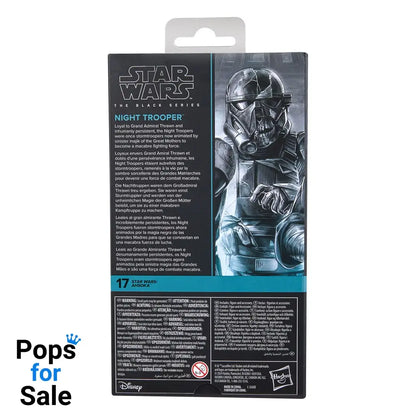 Star Wars: Ahsoka Black Series Action Figure Night Trooper 15 cm