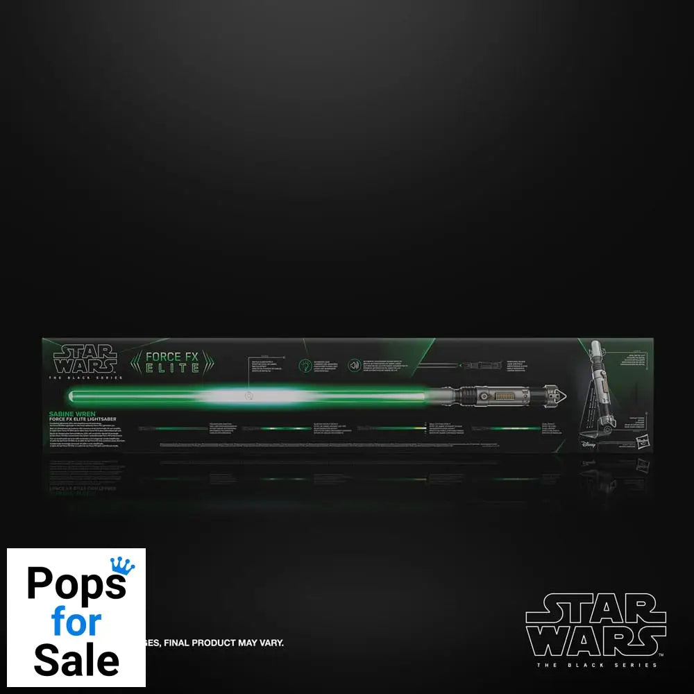 Star Wars: Ahsoka Black Series Replica Force FX Elite Lightsaber Sabine Wren Replicas