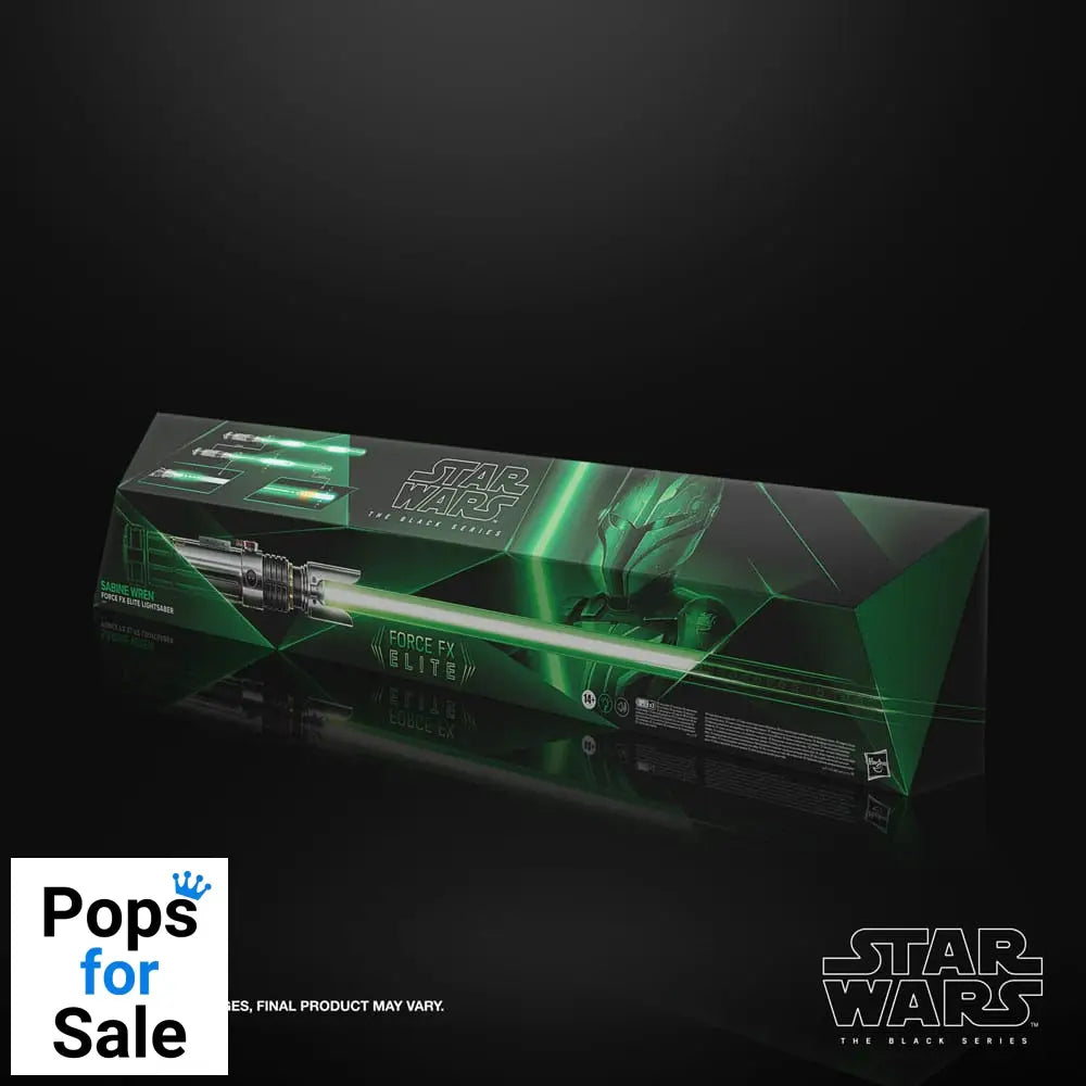 Star Wars: Ahsoka Black Series Replica Force FX Elite Lightsaber Sabine Wren