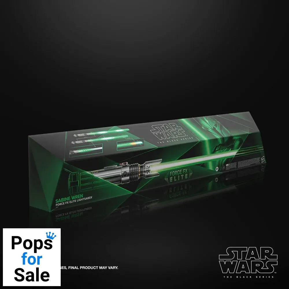 Star Wars: Ahsoka Black Series Replica Force FX Elite Lightsaber Sabine Wren