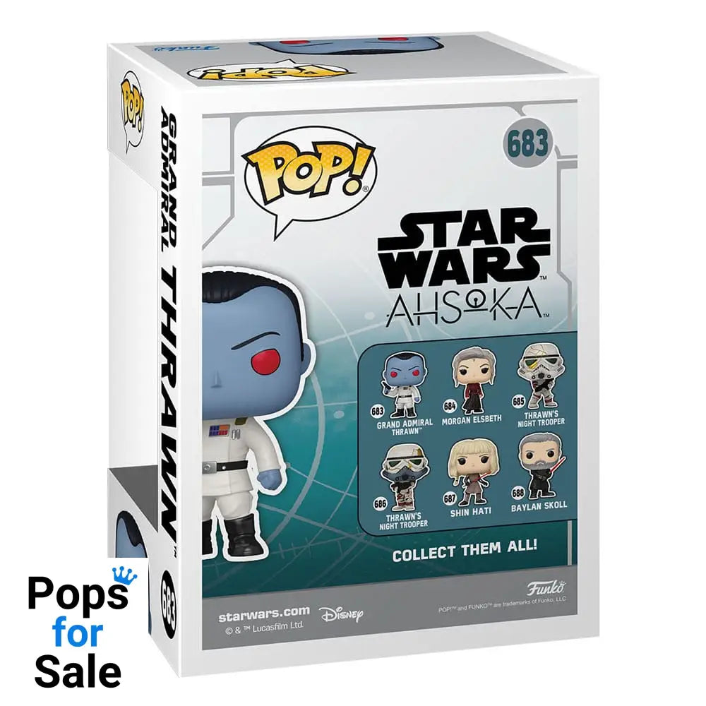 Star Wars: Ahsoka POP! Vinyl Figure S2 - Grand Admiral Thrawn 9 cm