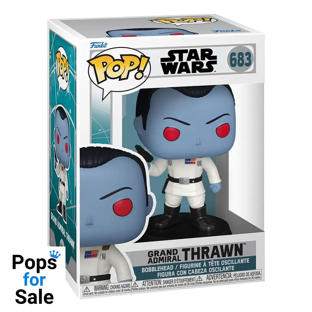 Star Wars: Ahsoka POP! Vinyl Figure S2 - Grand Admiral Thrawn 9 cm