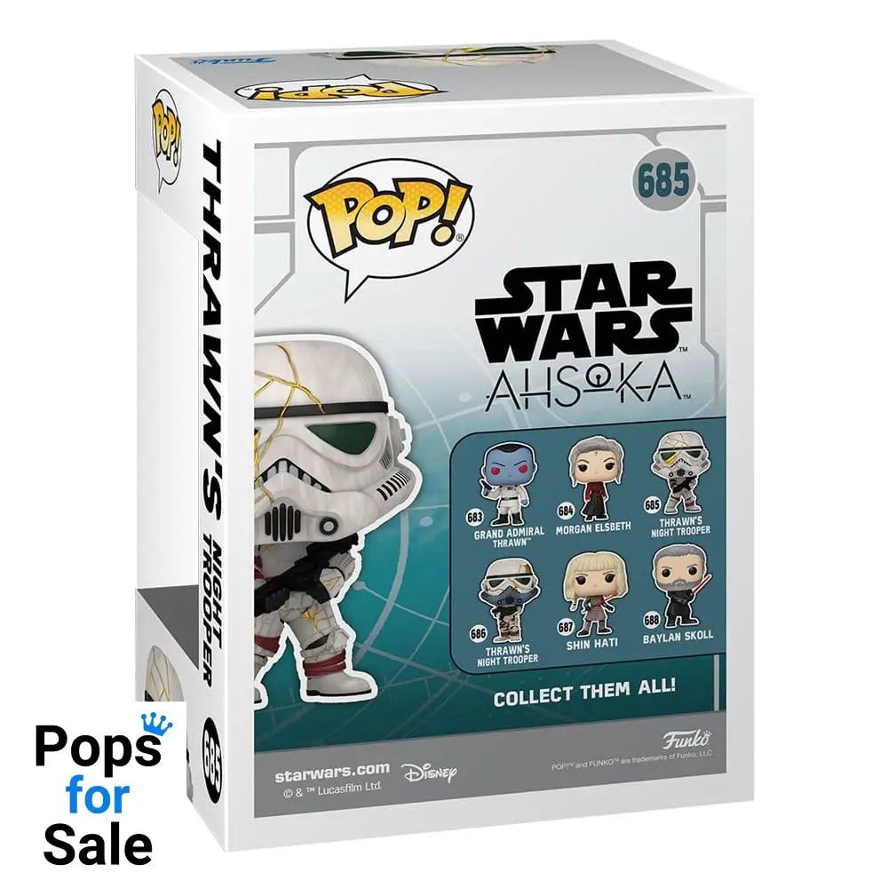 Star Wars: Ahsoka POP! Vinyl Figure S2 - Thrawn's Night Trooper 9 cm