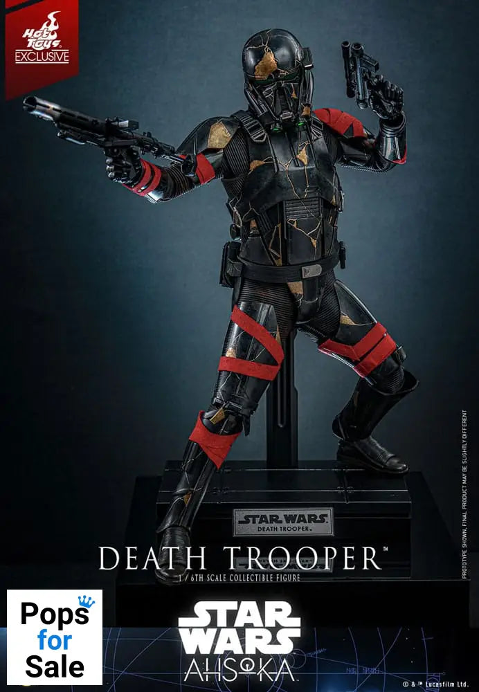 Star Wars: Ahsoka Television Masterpiece Action Figure 1/6 Death Trooper Hot Toys Exclusive 31 cm