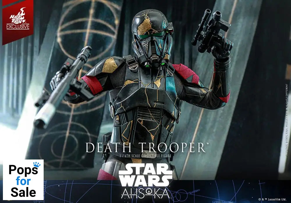 Star Wars: Ahsoka Television Masterpiece Action Figure 1/6 Death Trooper Hot Toys Exclusive 31 cm Action figures