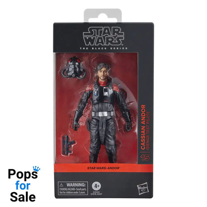 Star Wars: Andor Black Series Action Figure Cassian Andor (Sienar Test Pilot) 15 cm