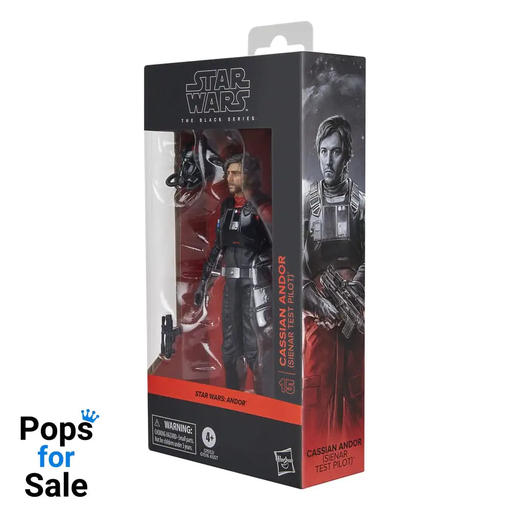 Star Wars: Andor Black Series Action Figure Cassian Andor (Sienar Test Pilot) 15 cm