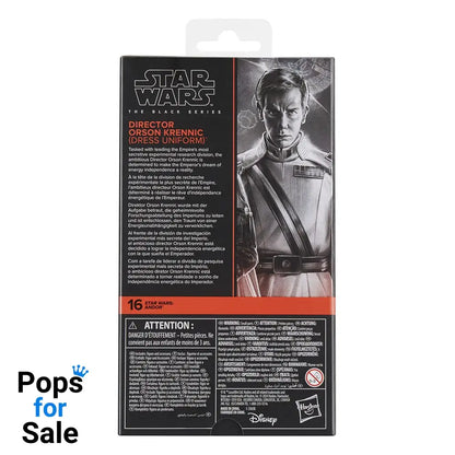 Star Wars: Andor Black Series Action Figure Director Orson Krennic (Dress Uniform) 15 cm