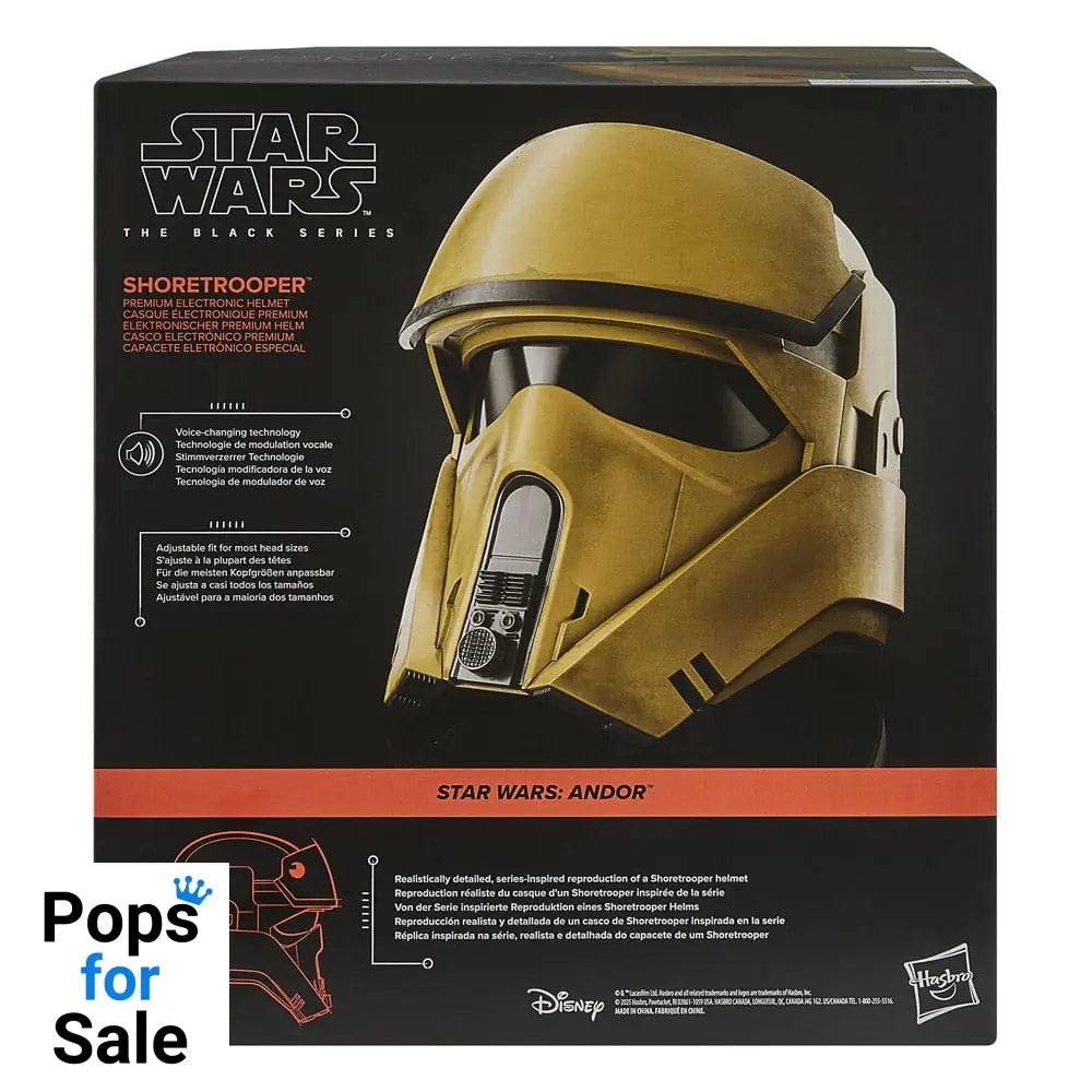 Star Wars: Andor Black Series Electronic Helmet Shoretrooper