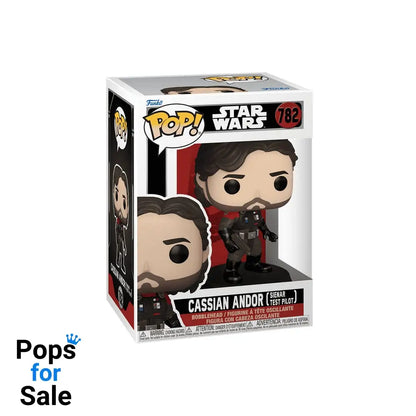 Star Wars: Andor POP! TV Vinyl Figures Cassian Andor (Sienar Test Pilot) w/chase 9 cm Assortment (6) Funko POP POP!