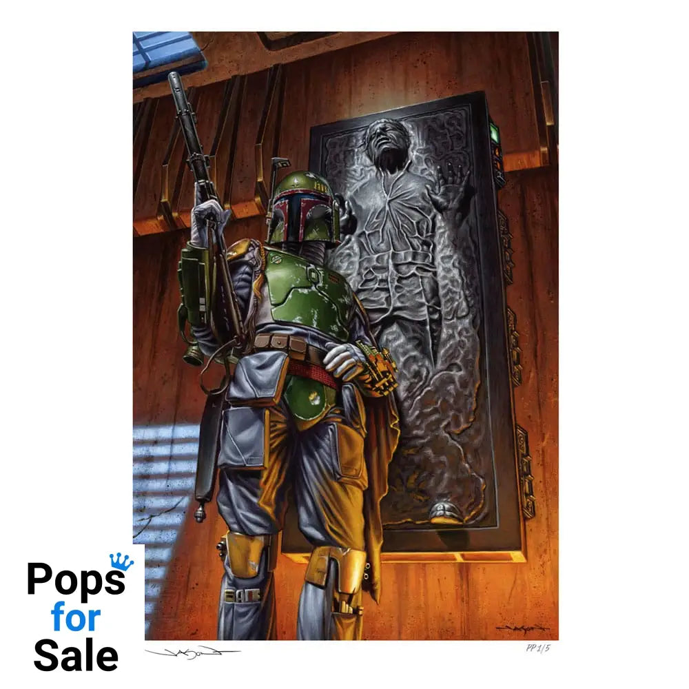 Star Wars Art Print Boba Fett: The Bounty 46 x 61 cm - unframed