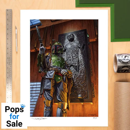 Star Wars Art Print Boba Fett: The Bounty 46 x 61 cm - unframed